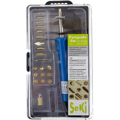 Produktbild von Holzbrennset, Pyrographie-Set
