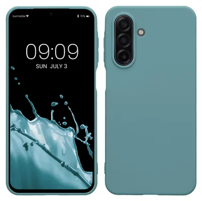 Produktbild von kwmobile Handyhülle für Samsung Galaxy A17 4G / 5G Hülle - TPU Case - Kabelloses Laden - Schutzhülle Cover in Arctic Night