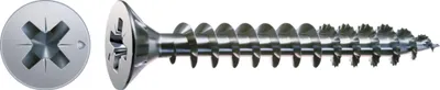Produktbild von SPAX 1081010300303, Schraube, Metall, Zink, Holz, Flachkopf, Pozidriv, PZ1