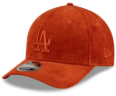 Produktbild von New Era 9FORTY Cap MLB Los Angeles Dodgers Cord rust red