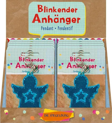Produktbild von Bunte Geschenke - Blinkender Anhänger Engel
