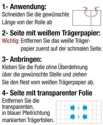 Image de Höga-Derm-Roll 10cm x 1m film transparent pour plaies, 1 pc PFL