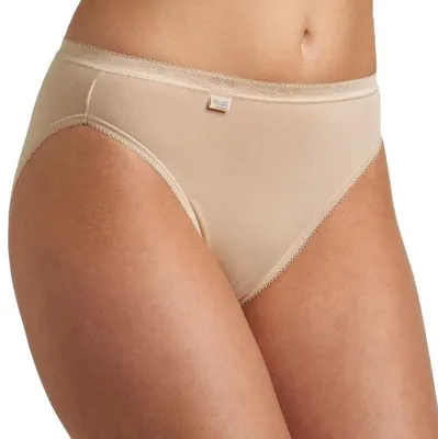 Produktbild von Sloggi Damen-Slip 24/7 Baumwolle Lace" 3er-Pack haut 42"