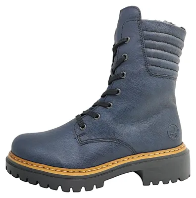 Produktbild von Rieker Damenschuhe Schnürstiefel Blau Freizeit