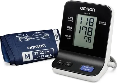 Produktbild von Omron Blutdruckmeßgerät Typ: HBP-1120-E für den Oberarm | Stück (1 Stück)