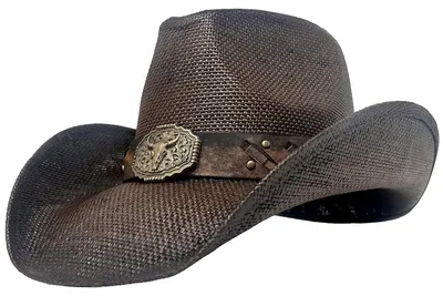 Cowboyhut, dunkelbraun, L (61 cm), für Karneval & Mottopartys