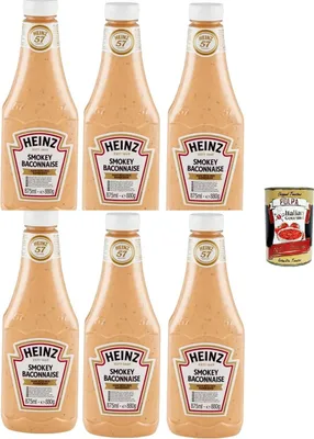 Produktbild von Sauce, Smokey baconnaise, geräucherte Bacon sauce, 6x 875ml + Italian Gourmet polpa 400g