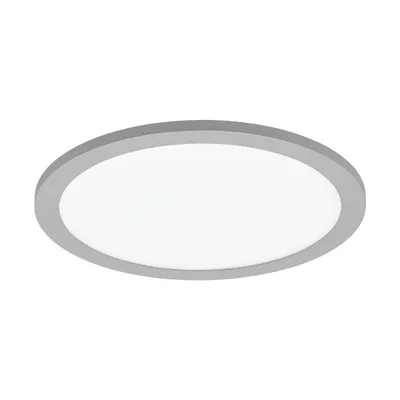 Zdjęcie produktu dla EGLO LED lampa sufitowa Sarsina, ściemnialna lampa natynkowa wykonana z aluminium i tworzywa sztucznego, lampa sufitowa, oświetlenie sufitowe neutralny biały, lampa kuchenna Ø 30 cm