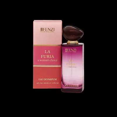 Produktbild von JFenzi La Furia Women Eau de Parfum 100 ml – Orientalisch-blumiger Damenduft mit Vanille, Patchouli & exotischer Pitahaya