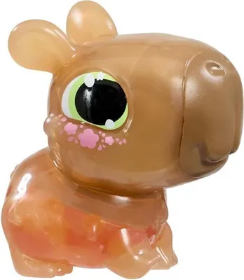 Image de Animagic Let's Glo Capybara Interactif, Animal Lumineux, Marron
