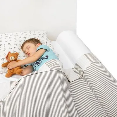 Produktbild von Famanu Bettgitter Sicherheitsbarriere für Kinder - faltbar, wasserabweisend, antirutsch