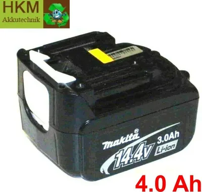 Produktbild von Original Makita Akku 14,4V  Li BL1430 Neubestückt mit 4,0 Ah