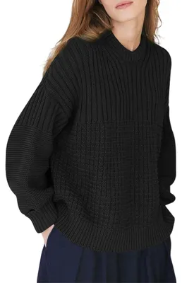 Imagen del producto de Jersey de punto para mujer, tejido grueso, cálido, ideal para el invierno, moderno y elegante, color , talla XL