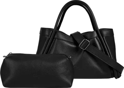 Produktbild von Cluty Handtasche 2 In 1 Damen 101120 schwarz onesize