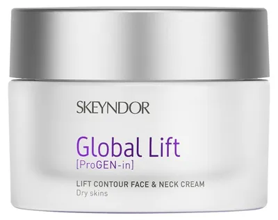 Image de Peau sèche : Crème contour du visage et du cou Skeyndor Global Lift