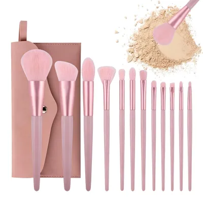 Produktbild von Professionelles Make-up-Pinselset für Foundation und Lidschatten