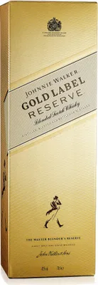 Image de Johnnie Walker GOLD LABEL Reserve 40% Vol. 0,7l en boîte cadeau