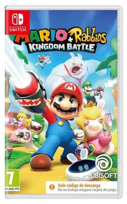 Produktbild von Nintendo Games Switch Mario + Rabbids Kingdom Battle Code In The Box Durchsichtig PAL Durchsichtig PAL