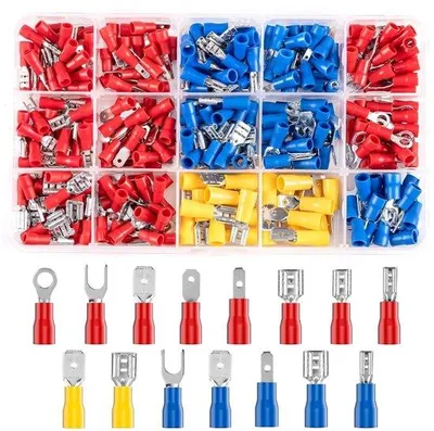 Produktbild von Kabelschoensatz - 280 Stück - Kabelschoenen - 0,5-6,0 mm² - Auto-Steckernetz - Kabel- und Krimpverbindung