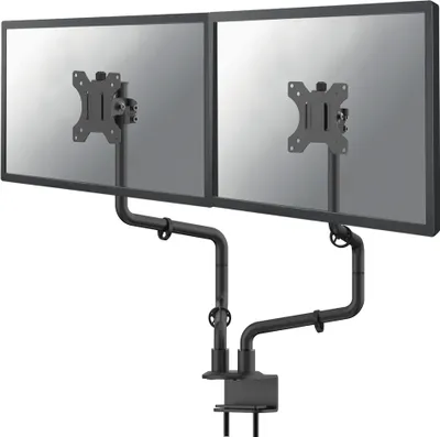 Produktbild von Neomounts by Newstar Monitor-Tischhalterung FPMA-D010DBLACK 10-30" Max.7kg 2 Monitore volle Bewegung schwarz