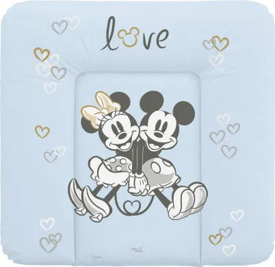 Produktbild von Ceba Detská prebaľovacia podložka mäkká 75x72cm Disney Minnie & Mickey, modrá