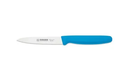 Image de GIESSER Gemüsemesser glatt, 100 mm, azurblau