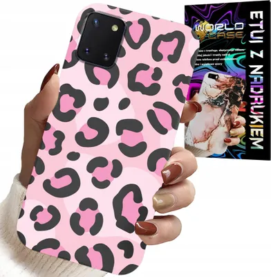 Zdjęcie produktu dla Etui Do Samsung Note 10 Lite - Różowa Panterka Pantera Kobiece Wzory