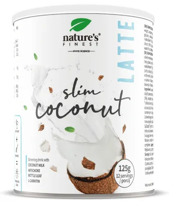 Produktbild von Nature's Finest Slim Coconut Latte, Getränkepulver 125 g