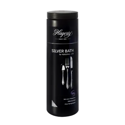 Produktbild von HAGERTY Silver Bath 580 ml – Silbertauchbad für Silberschmuck, Silberbesteck und versilberte Oberflächen