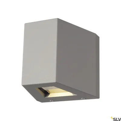 Produktbild von SLV 229664 OUT BEAM LED Wandleuchte Beam up Flood down silbergrau