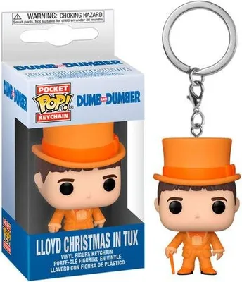 Immagine prodotto di Scemo & più scemo Dumb and Dumber - Lloyd Christmas in smoking - Portachiavi Funko Pocket POP! Keychain