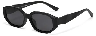 Obrázek produktu pro Techsuit - Kids Polarized Sunglasses 11153 dětské polarizační sluneční brýle s UV ochranou, šedými skly a rámem TPEE - černé