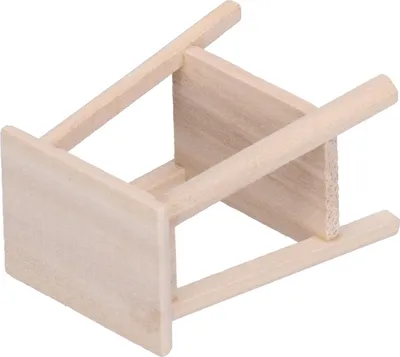 Obrázok produktu pre 1:12 Domček pre bábiky Drevená bonsajová stolička Simulovaný miniatúrny nábytok Model hračiek Príslušenstvo