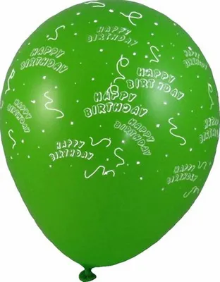 Produktbild von 20x Luftballons 'Happy Birthday' Ø 300 mm Größe 'L'