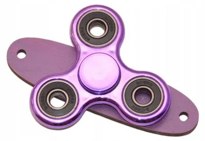 Image de ASZ Spinner Violet pour Tableau Manipulable Sensoriel