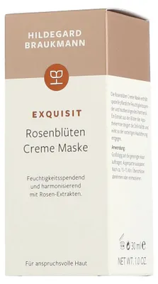 Produktbild von Hildegard Braukmann Exquisit Rosenblüten Creme Maske (30 ml)