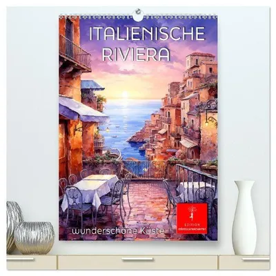 Produktbild von Italienische Riviera - wunderschöne Küste (hochwertiger Premium Wandkalender 2026 DIN A2 hoch), Kunstdruck in Hochglanz