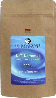Produktbild von ISATIS dental -Teeth Cleaning Powder Nachfüllpack 100g