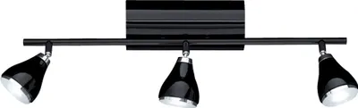 Produktbild von 7803.03.60.0000 Wofi Deckenleuchte Venice 3 x 4,4 W LED 3.000 K 810 Lumen Schwarz glänzend