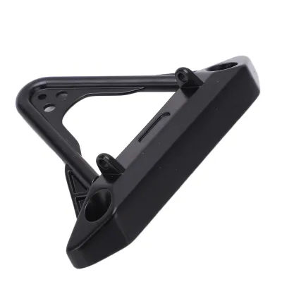 Imagen del producto de Parachoques para coche a control remoto RC, fabricado en hierro de alta resistencia, con 2 LEDs, compatible con el coche a control remoto Axial SCX24, escala 1/24