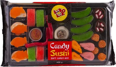 Produktbild von Look-O-Look Candy Sushi Box 300g