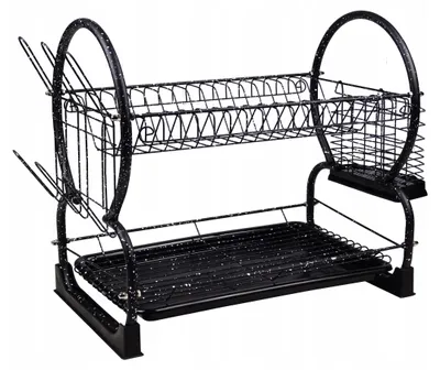Obrázek produktu pro Brunbeste Odkapávač nádobí černý 53,5 cm
