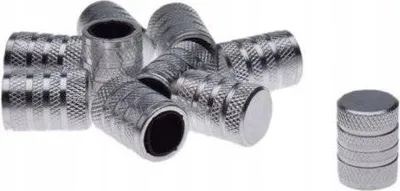 Produktbild von Silberne Ventilkappen für Autoreifen - 1 Stück, Neu, LDCAP10S