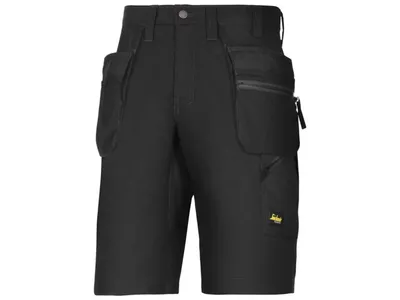 Produktbild von Snickers Workwear 6101 LiteWork 37.5 Arbeitsshorts mit Holstertaschen 64 schwarz