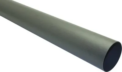 Produktbild von Marley Fallrohr Kunststoff rund Anthrazit metallic DB703 Ø 105 mm L = 1000 mm