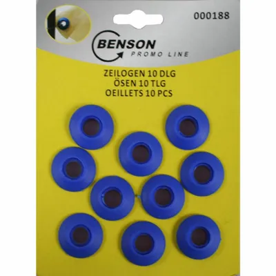 Obrázok produktu pre Benson Tools 00188 Plastové očká 10 ks na plachty
