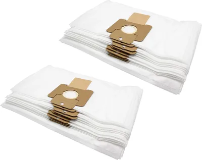 Produktbild von vhbw 20x Staubbeutel kompatibel mit Nilfisk VAC 1120, 1335, 1320 Staubsauger - 42,2cm x 29,4cm Weiß