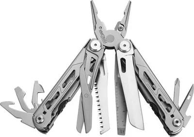 A multi-tool is displayed against a white background.