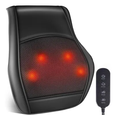 Produktbild von Massagegerät, Nackenmassagegerät mit Wärme, Shiatsu Rückenmassagegerät mit 3D Tiefengewebsmassage für Nacken,Rücken, Beine,für Frauen,Männer & Eltern
