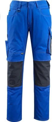 Produktbild von Mascot UNIQUE Bundhose Mannheim 12679-442-11010 Gr. 94 kornblau/schwarzblau